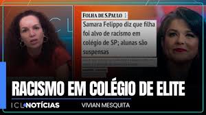 Mais um caso de racismo em colégio de elite em SP; a vítima da vez é a  filha da atriz Samara Felippo