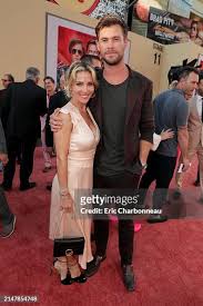 Elsa Pataky and Chris Hemsworth at the Premiere of Sony Pictures ...